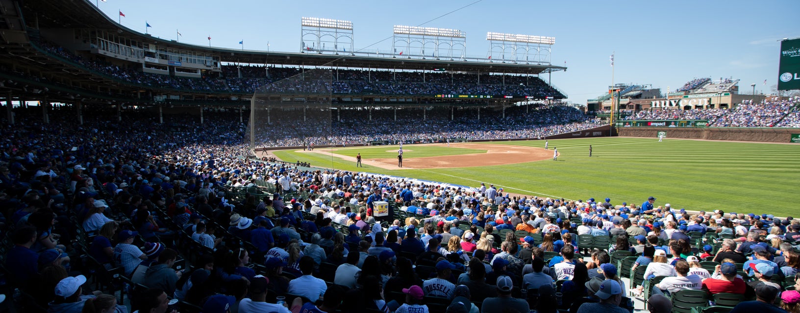 Seat view from Outfield Field Box