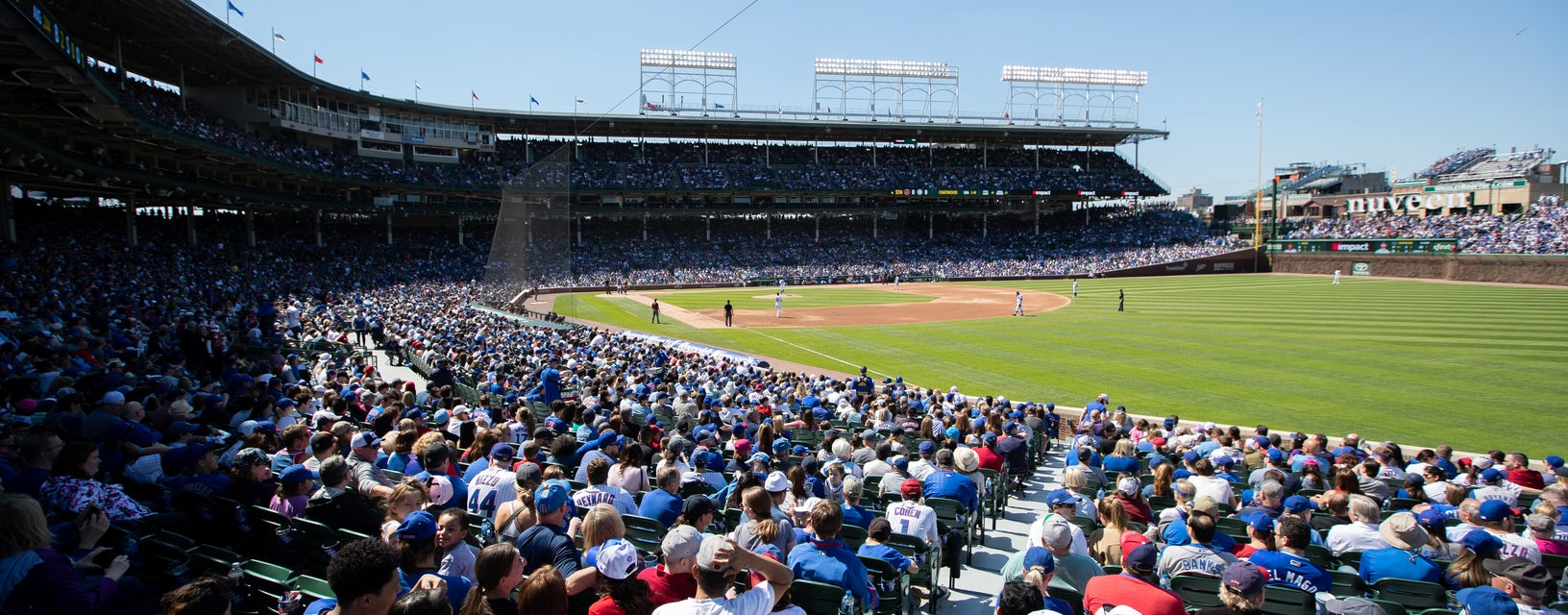 Seat view from Outfield Field Box
