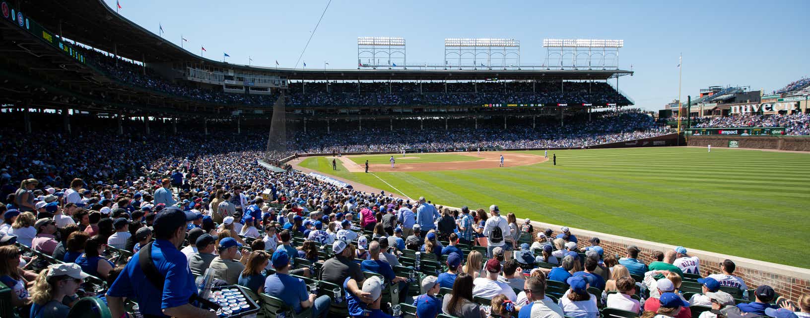Seat view from Outfield Field Box