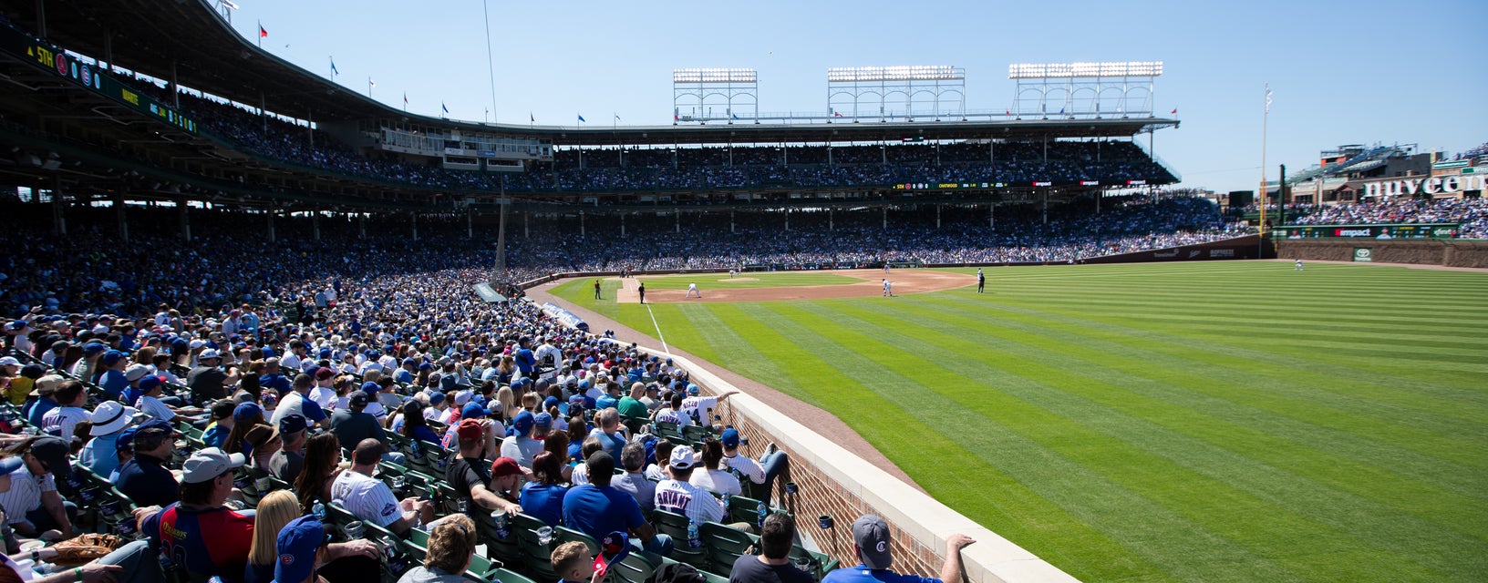 Seat view from Outfield Field Box