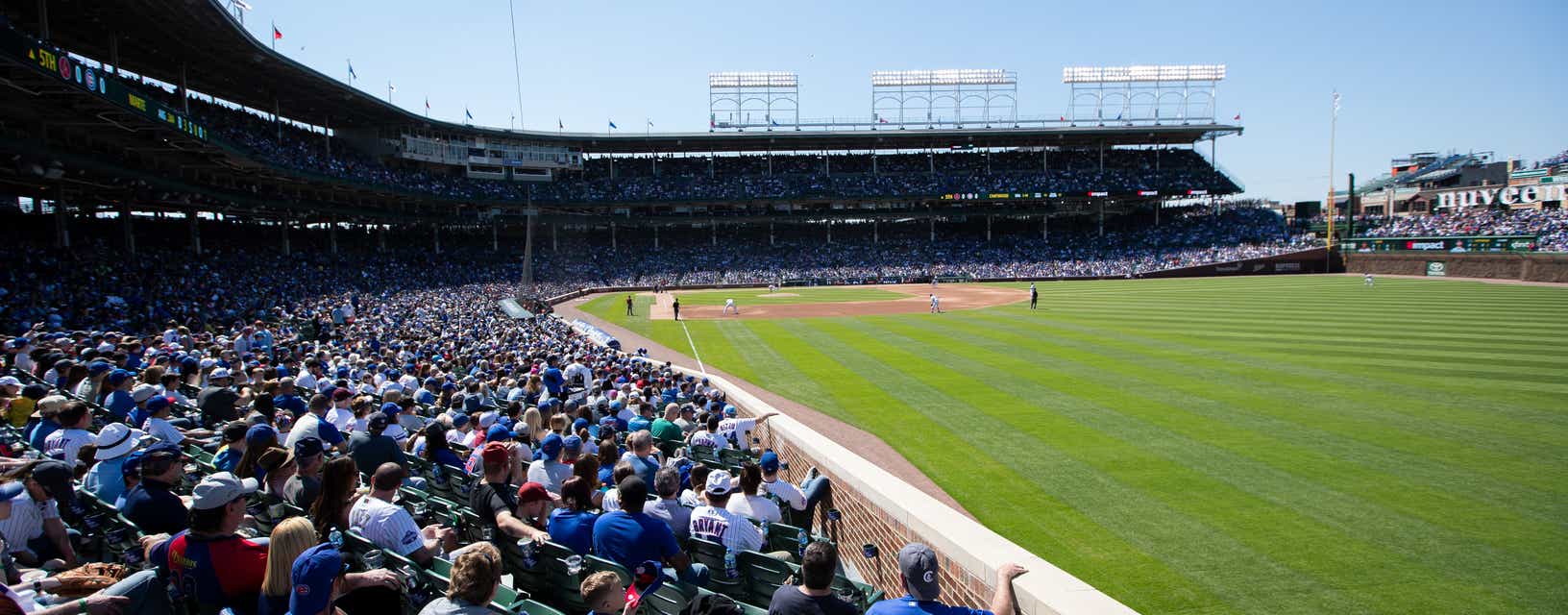 Seat view from Outfield Field Box