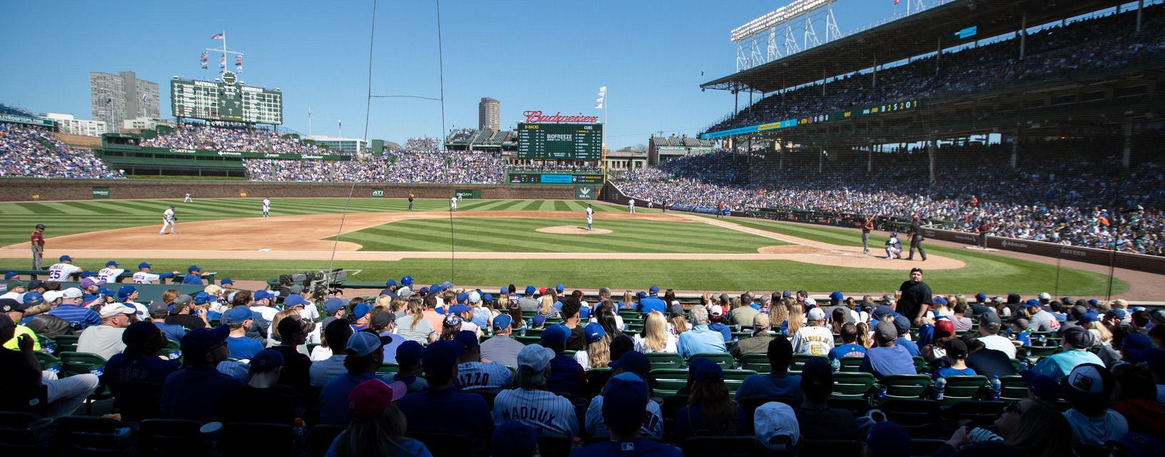 Seat view from Dugout Box