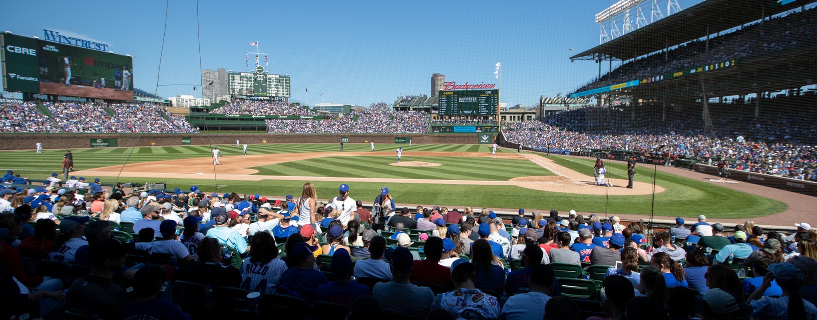 Seat view from Dugout Box