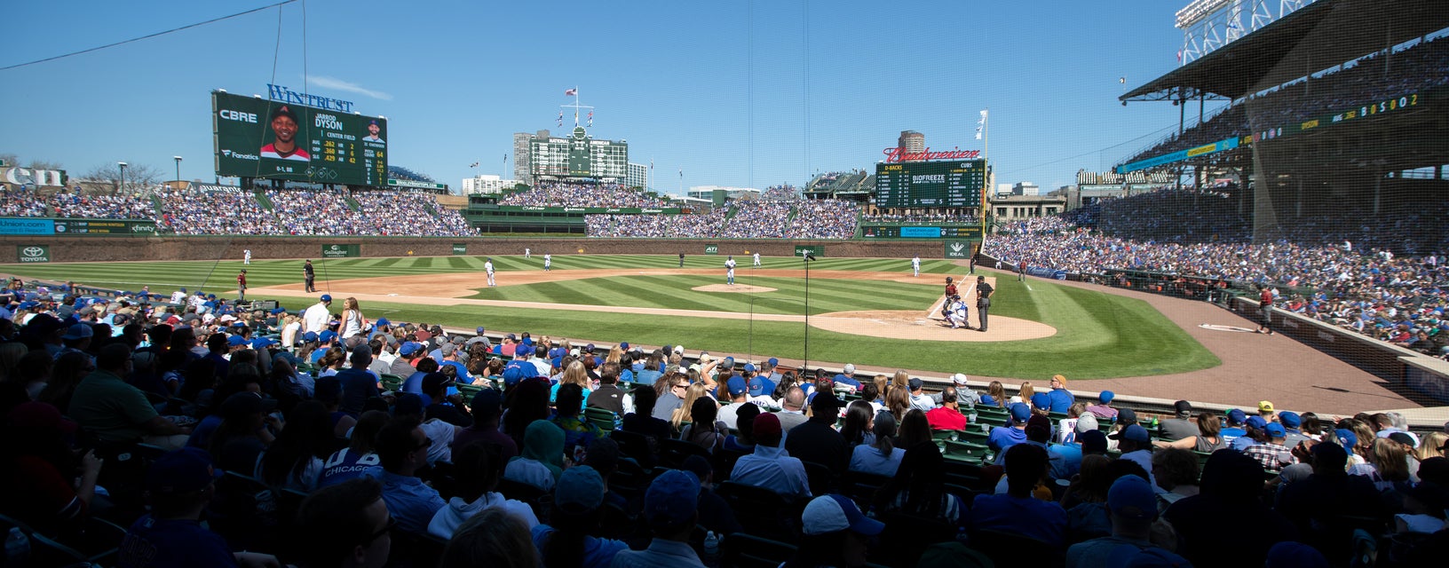 Seat view from Dugout Box