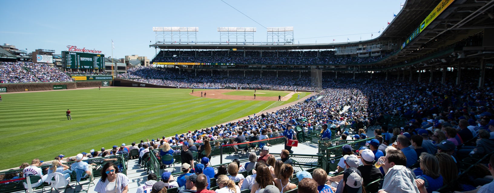 Seat view from Outfield Terrace