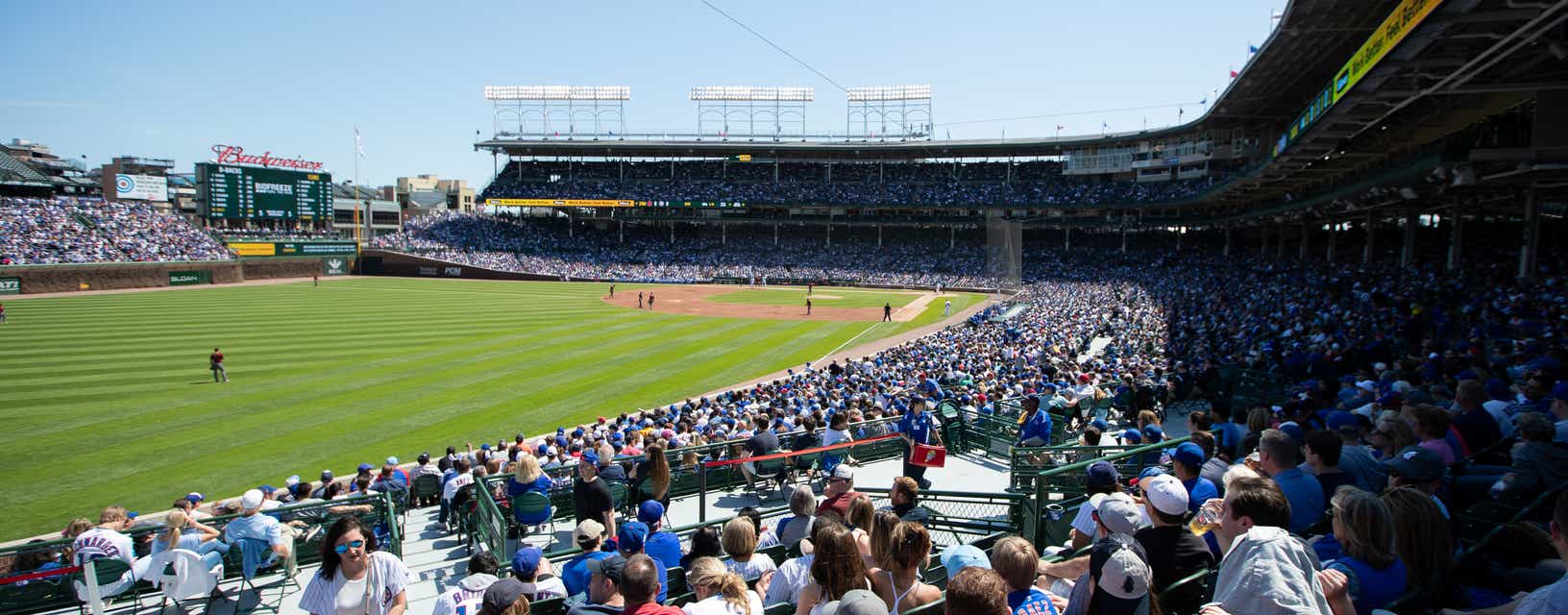 Seat view from Outfield Terrace