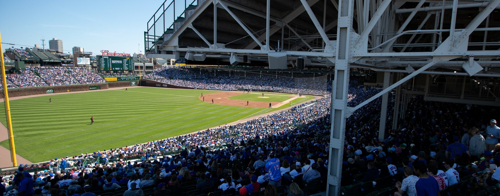 Seat view from Outfield Terrace