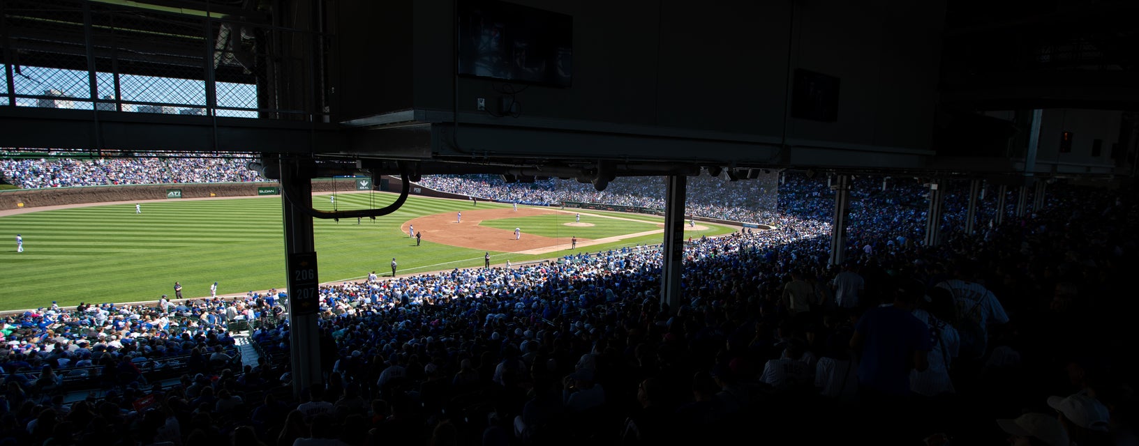 Seat view from Outfield Terrace