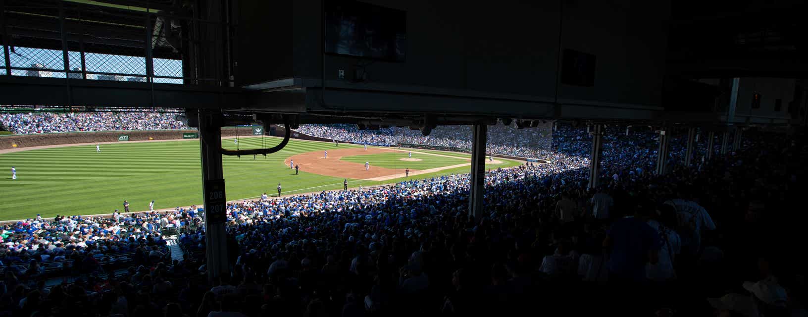 Seat view from Outfield Terrace