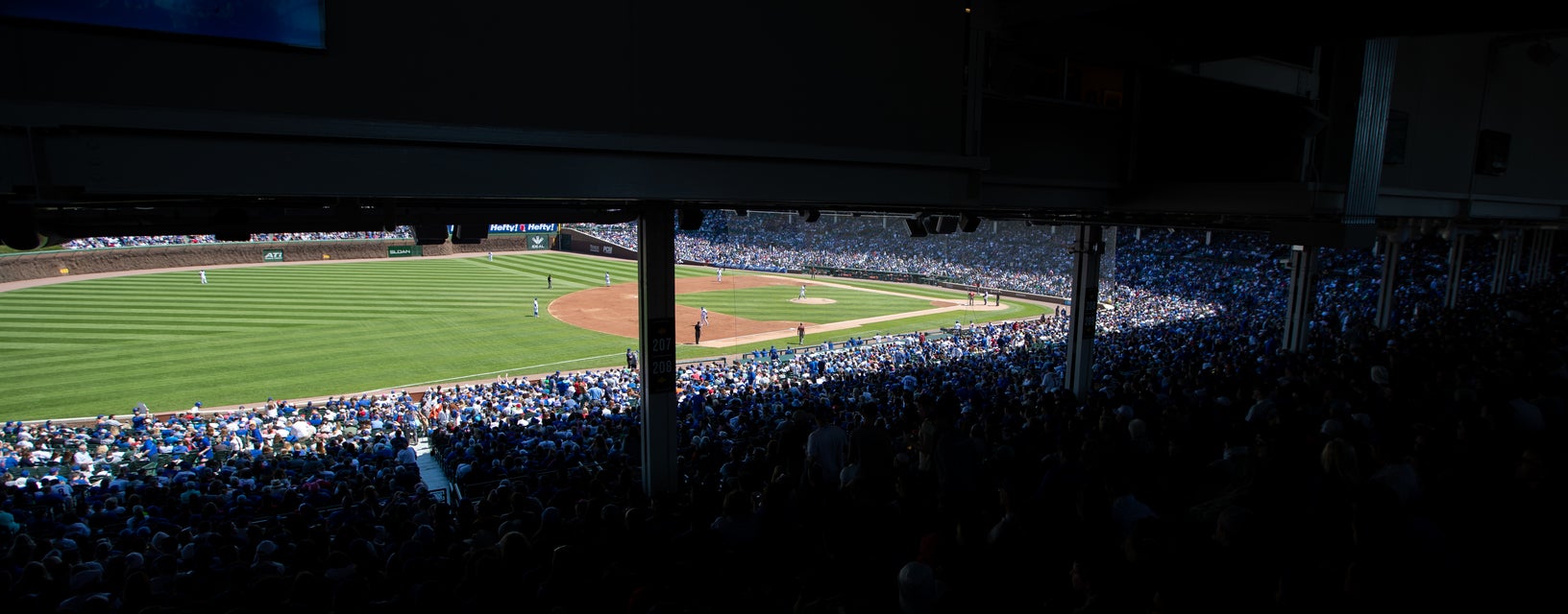 Seat view from Outfield Terrace