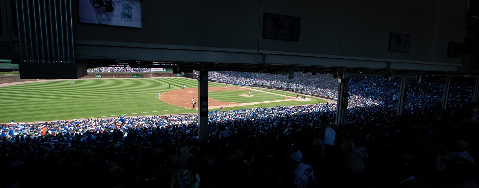 Seat view from Outfield Terrace