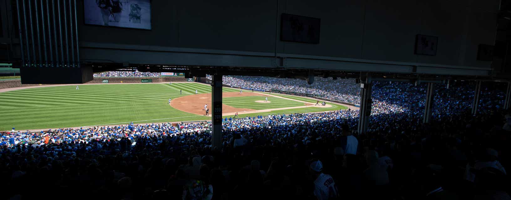 Seat view from Outfield Terrace