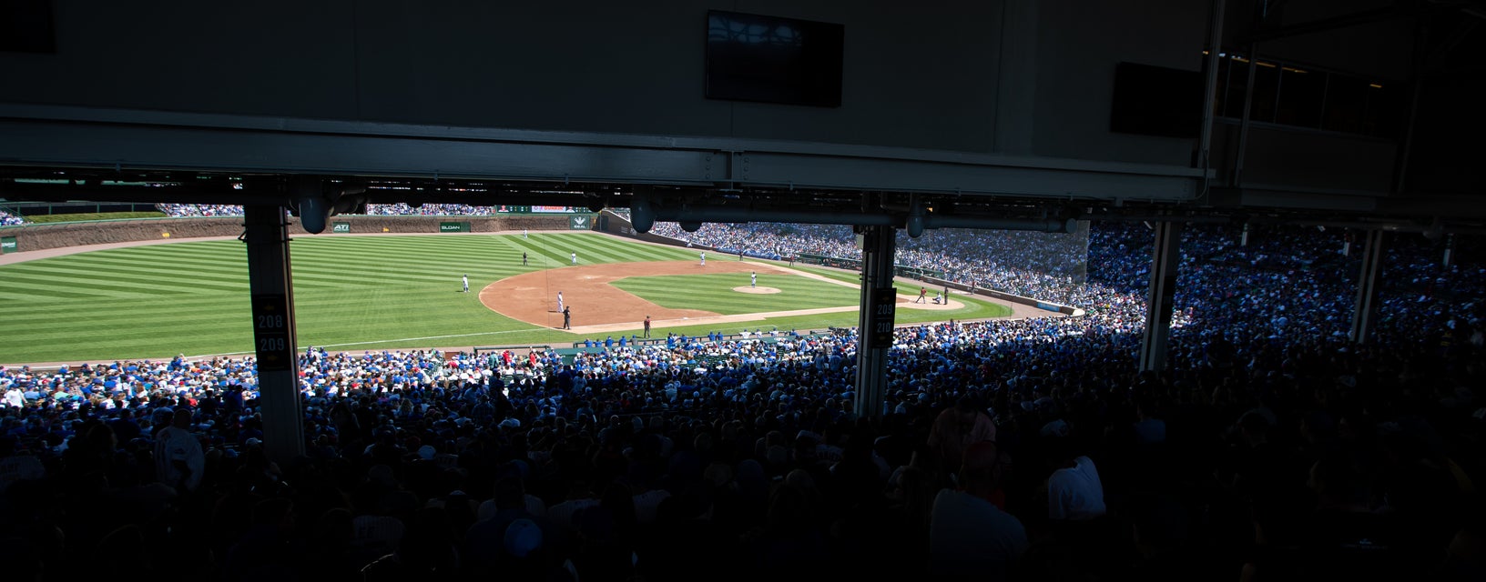 Seat view from Infield Terrace