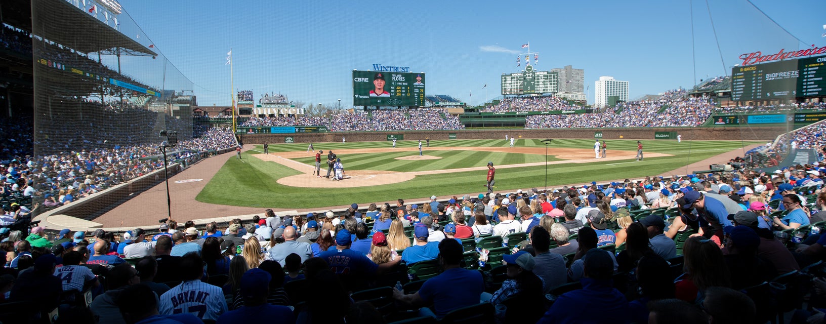 Seat view from Dugout Box