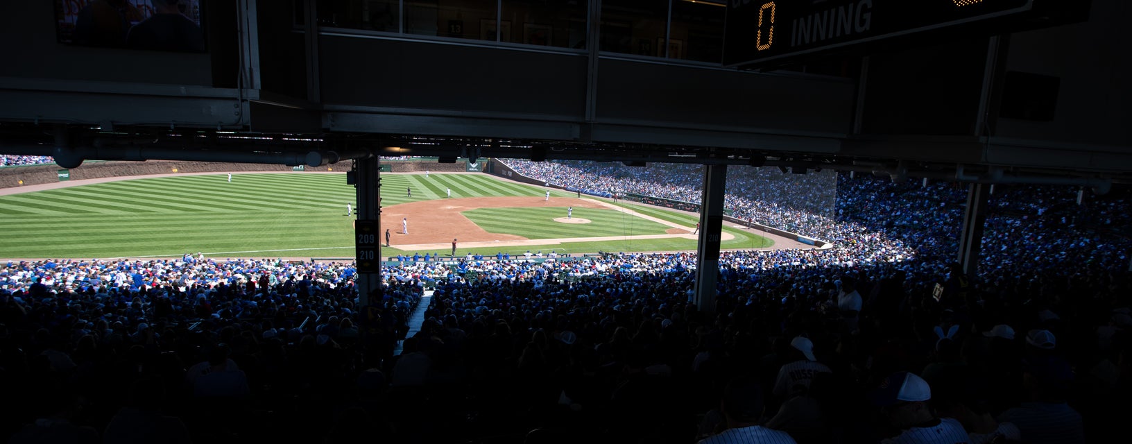 Seat view from Infield Terrace