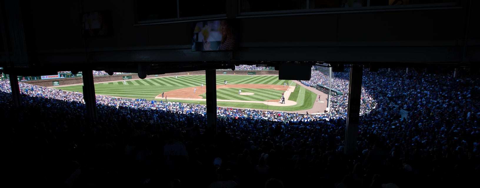 Seat view from Infield Terrace