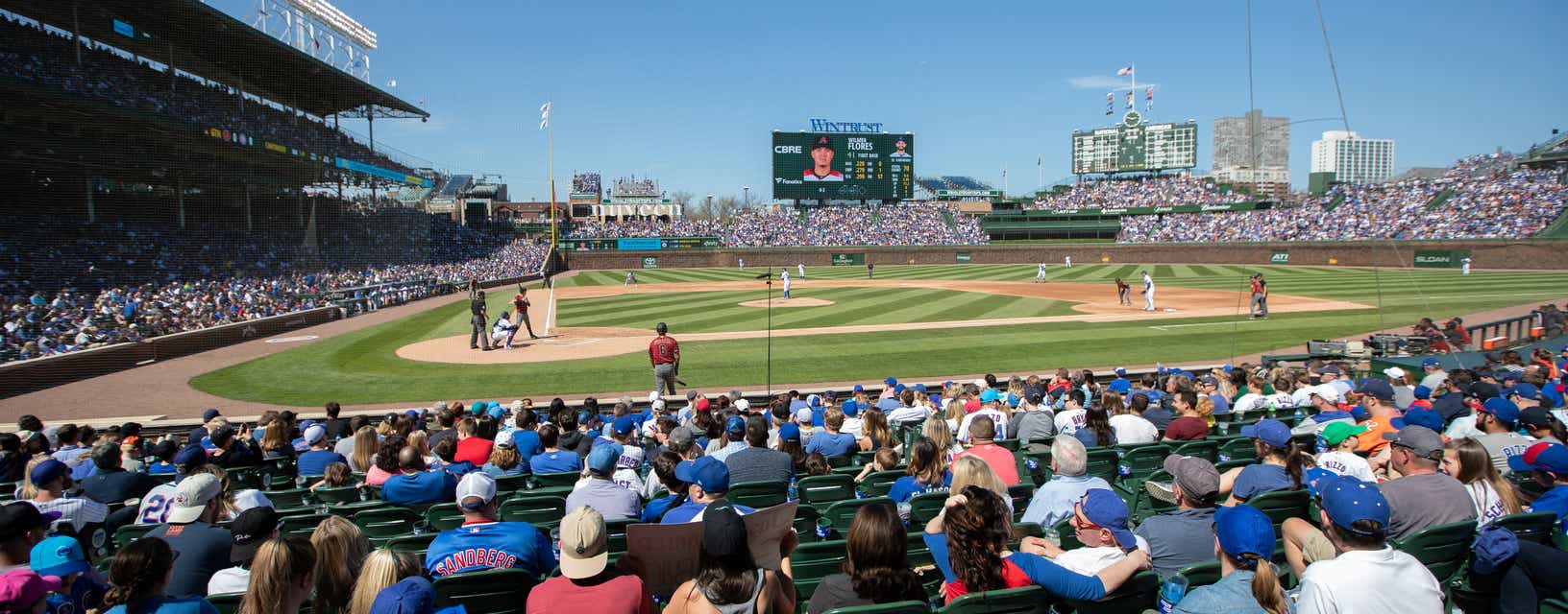 Seat view from Dugout Box