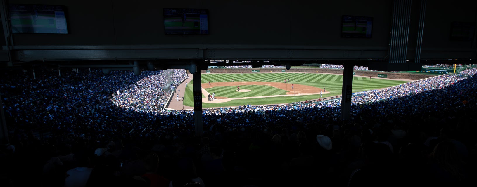 Seat view from Infield Terrace