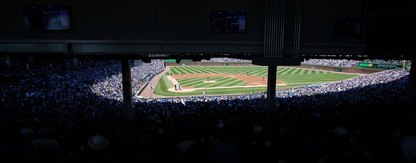 Seat view from Infield Terrace