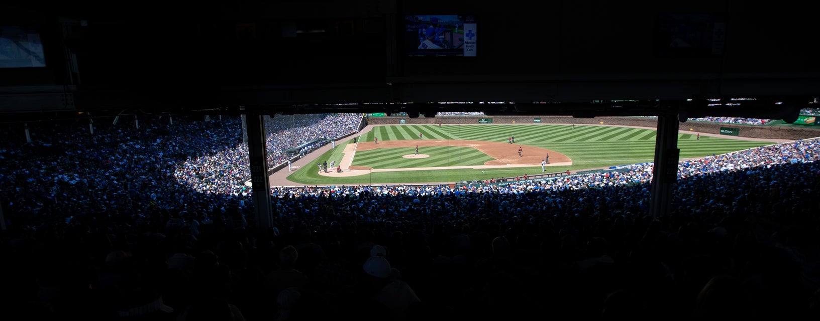 Seat view from Infield Terrace