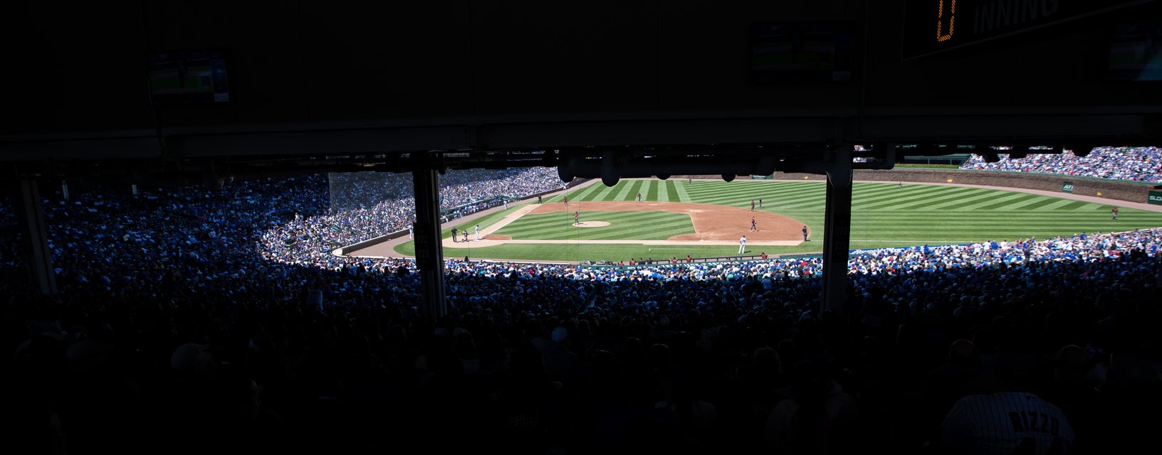 Seat view from Infield Terrace
