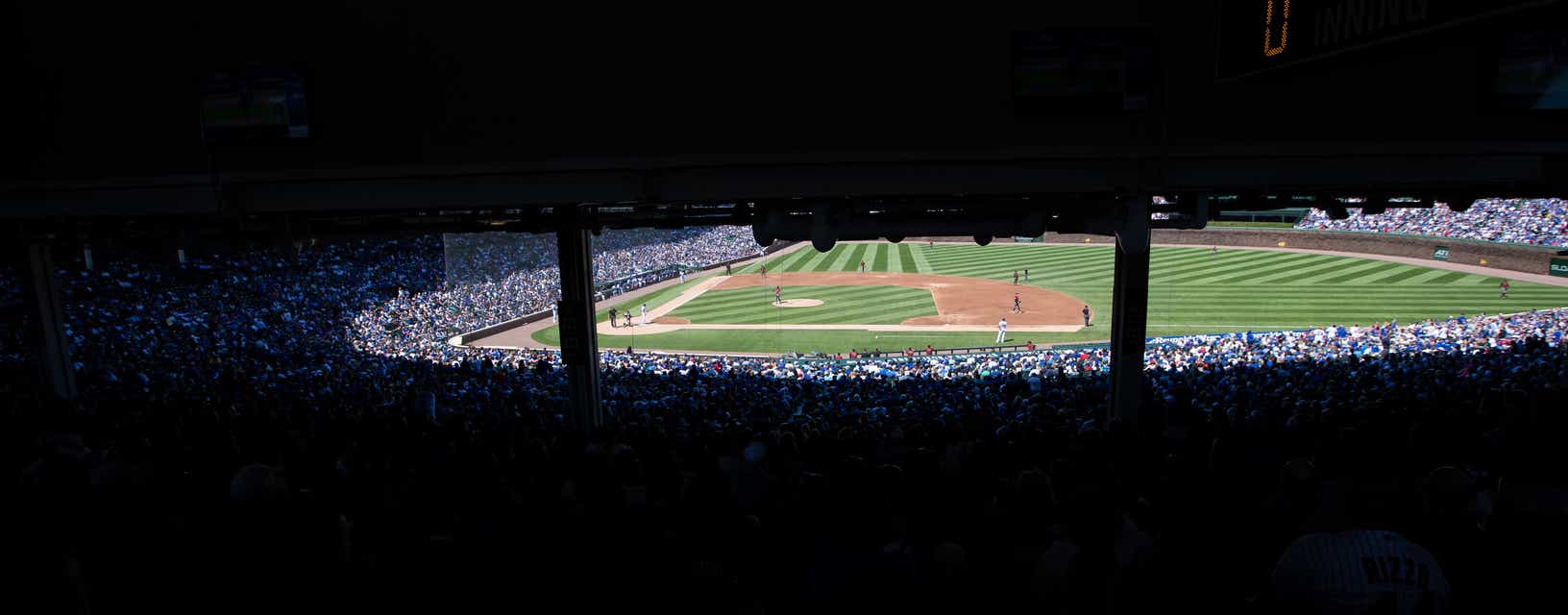 Seat view from Infield Terrace