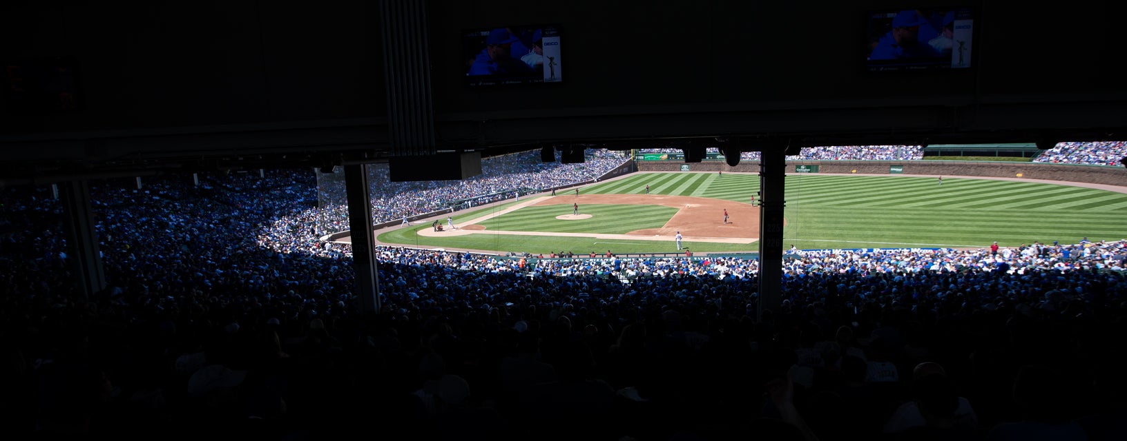 Seat view from Infield Terrace