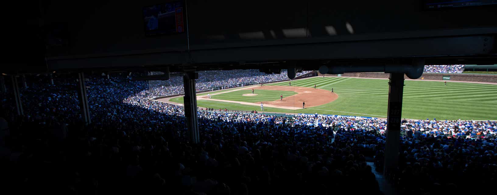 Seat view from Outfield Terrace