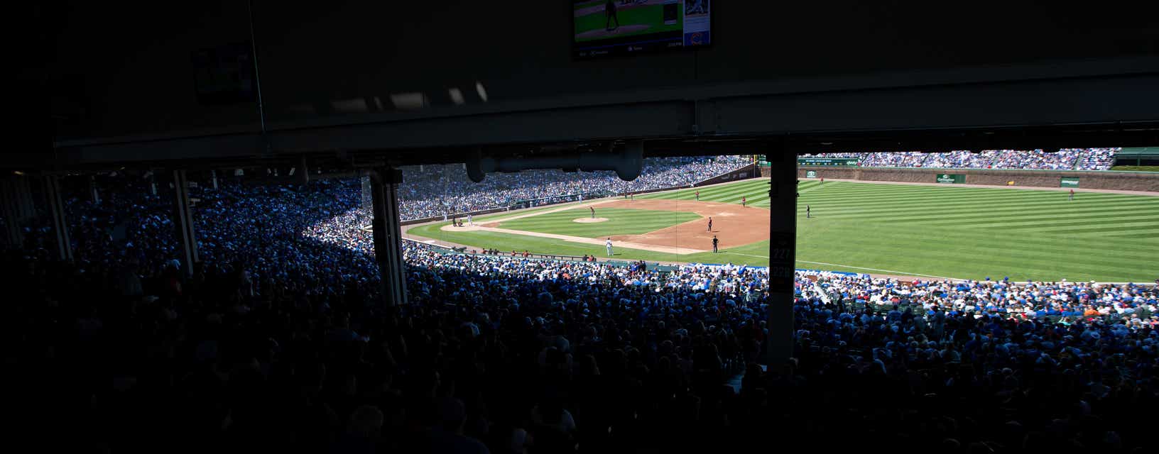 Seat view from Outfield Terrace