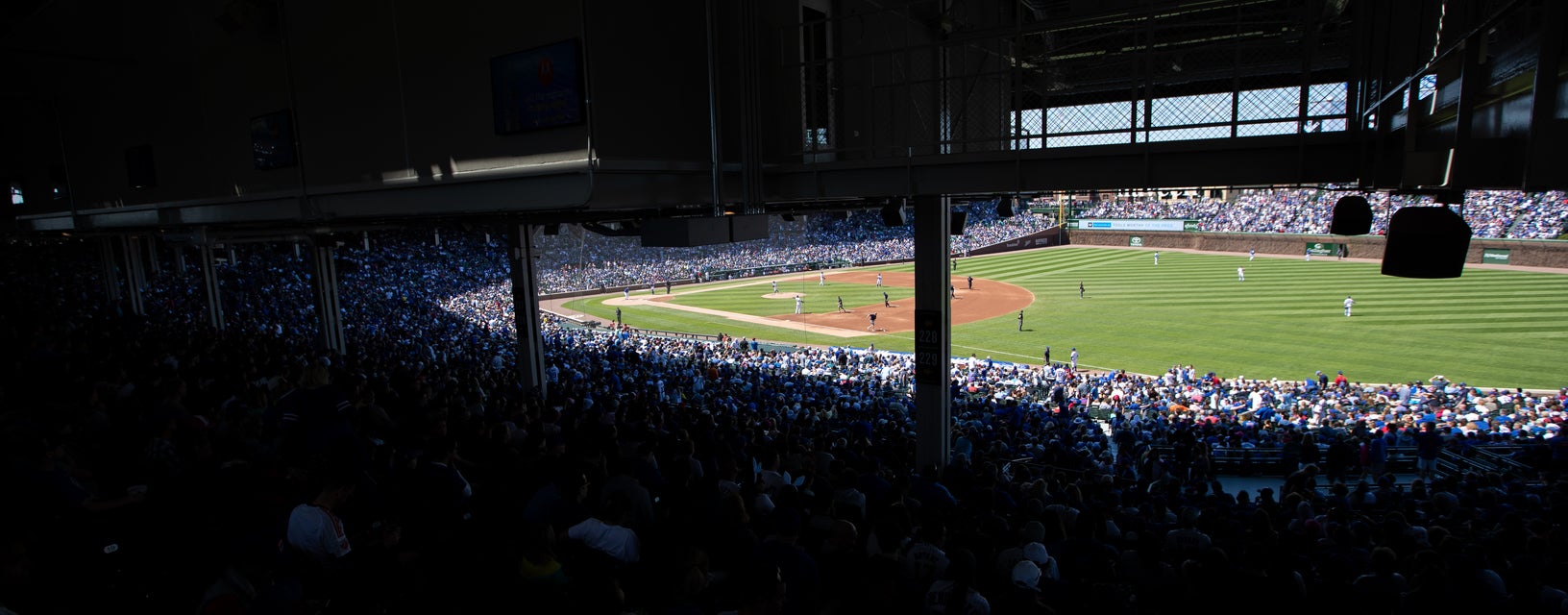 Seat view from Outfield Terrace