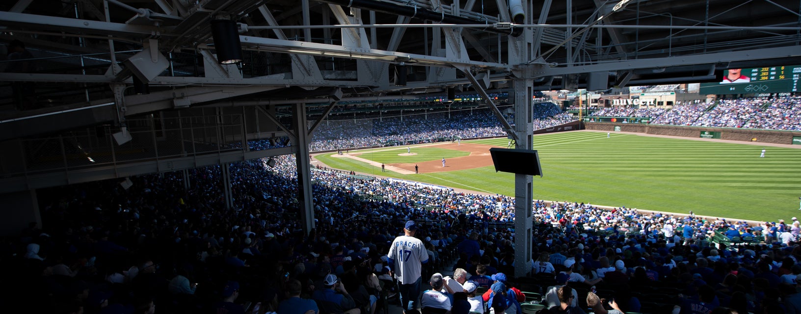 Seat view from Outfield Terrace