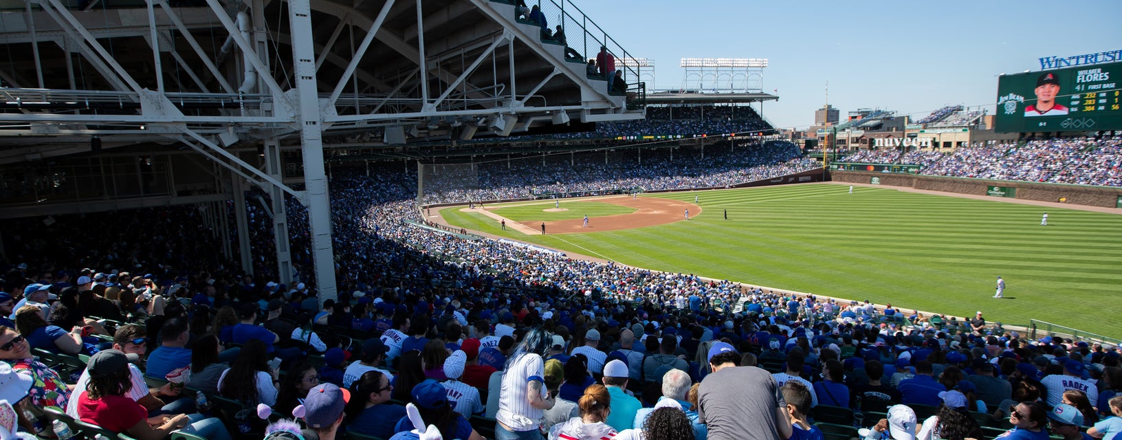 Seat view from Outfield Terrace