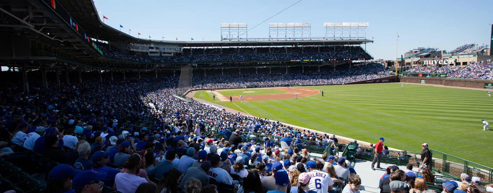 Seat view from Outfield Terrace