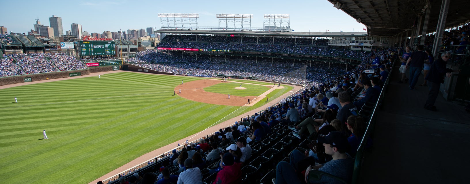 Seat view from Upper Box Outfield