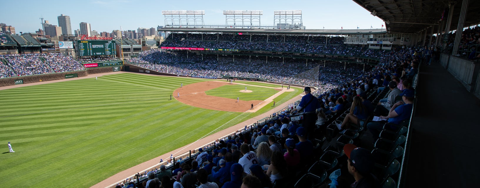 Seat view from Upper Box Outfield