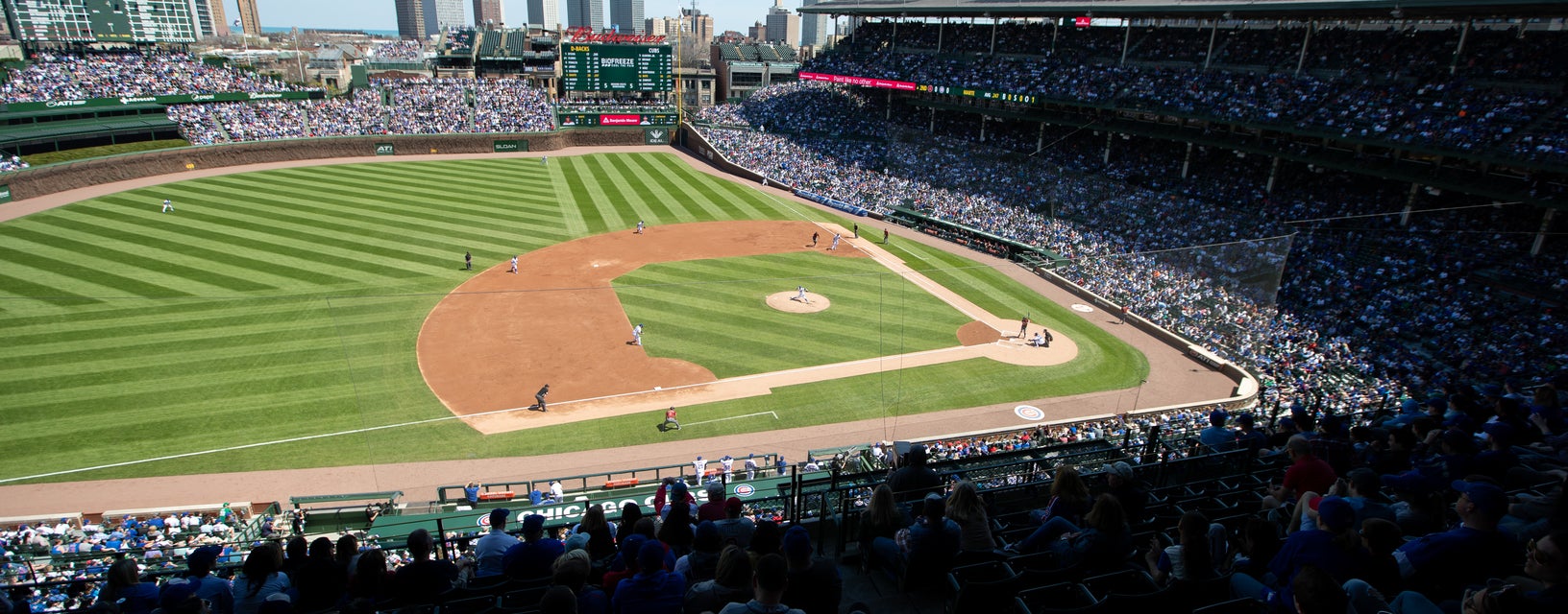 Seat view from Upper Box Infield