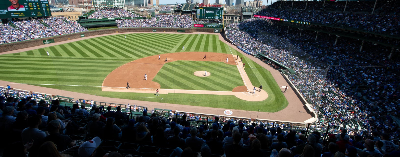 Seat view from Upper Box Infield