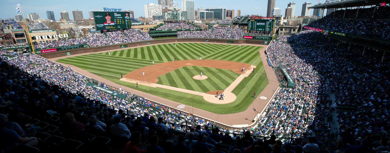 Seat view from Upper Box Infield