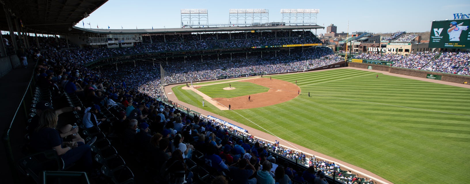 Seat view from Upper Box Outfield