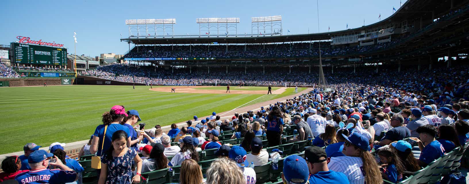 Seat view from Outfield Club Box