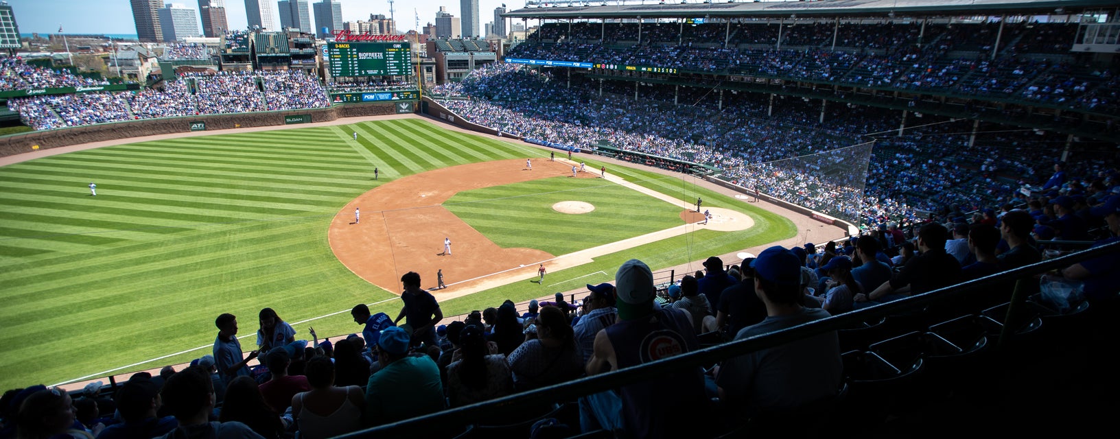 Seat view from Upper Reserved Infield