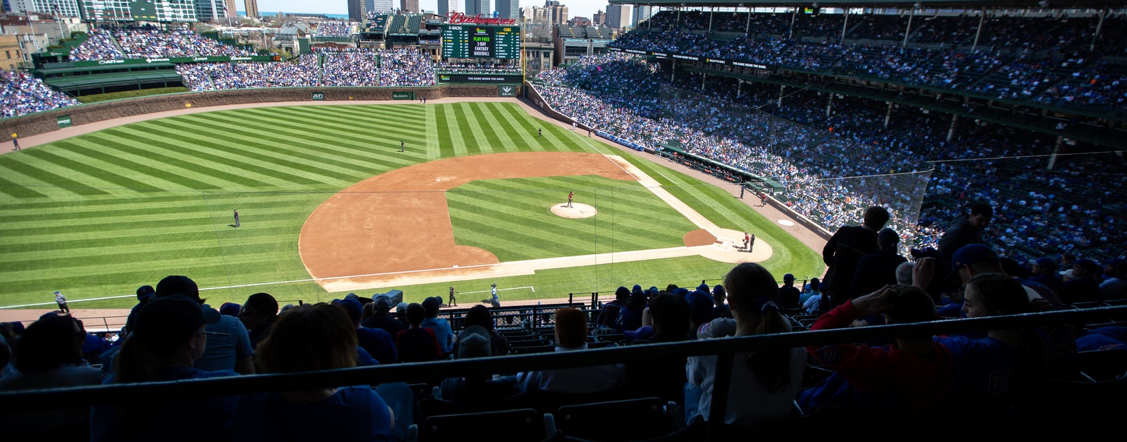 Seat view from Upper Reserved Infield