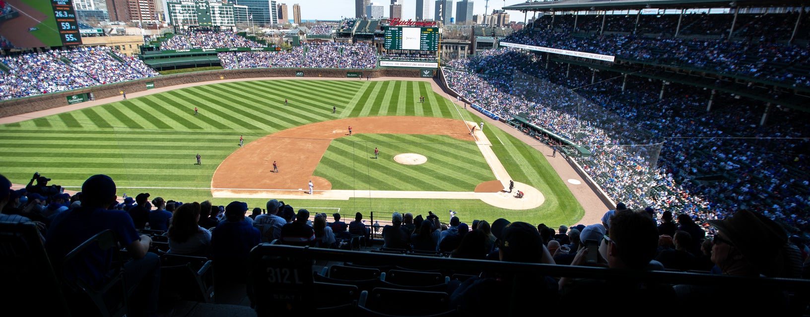 Seat view from Upper Reserved Infield