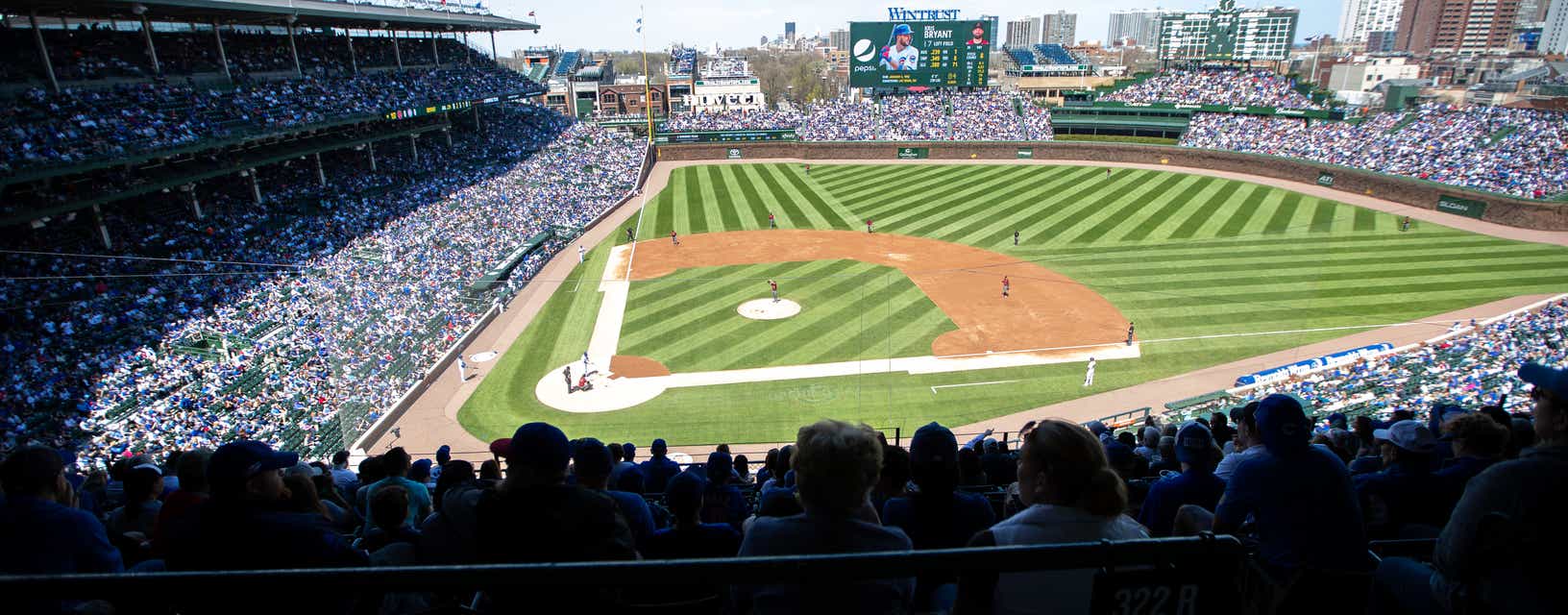 Seat view from Upper Reserved Infield