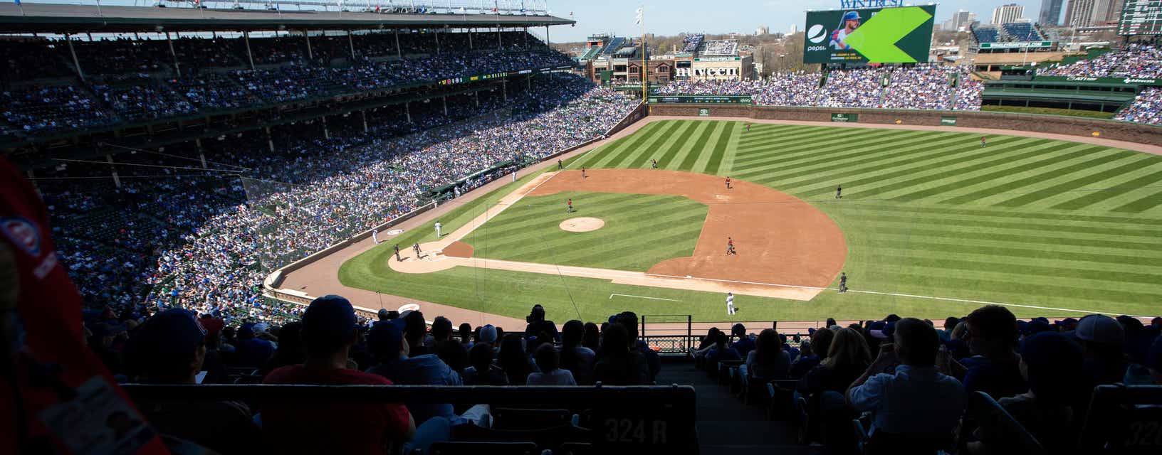 Seat view from Upper Reserved Infield