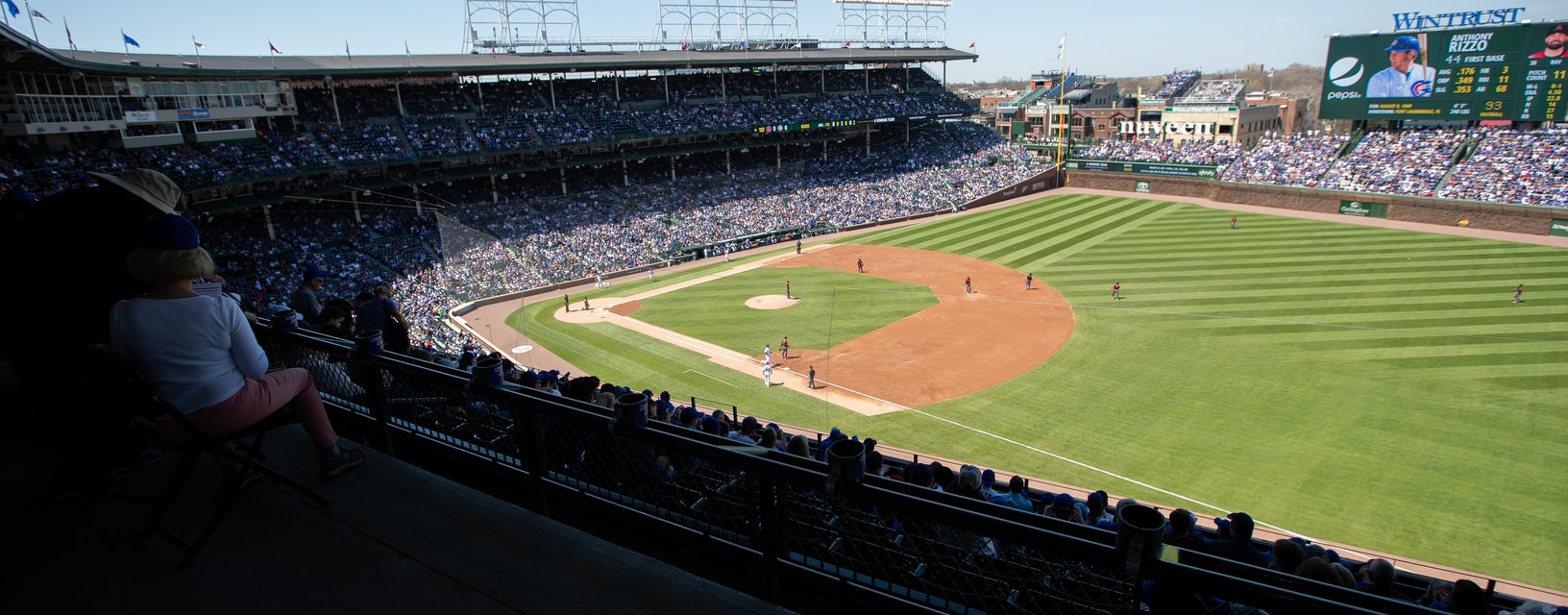 Seat view from Upper Box Outfield