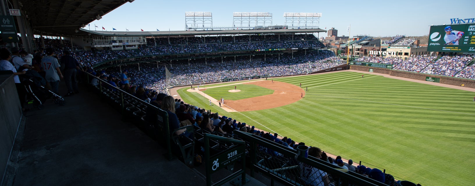 Seat view from Upper Box Outfield