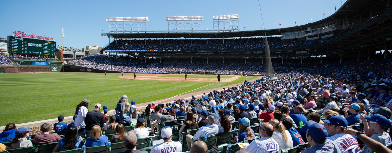 Seat view from Outfield Club Box