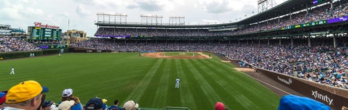Seat view from Budweiser Bleachers