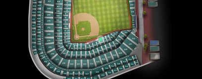 Seat view from Makers Mark
